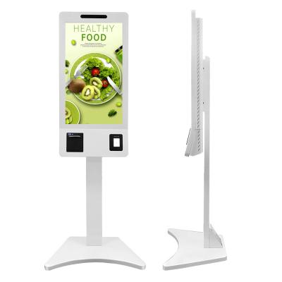 China 32 Inch PC Kiosk Indoor Multi Touch Screen Android Self Order Checkout Kiosk 32 Inch Payment Kiosk for sale