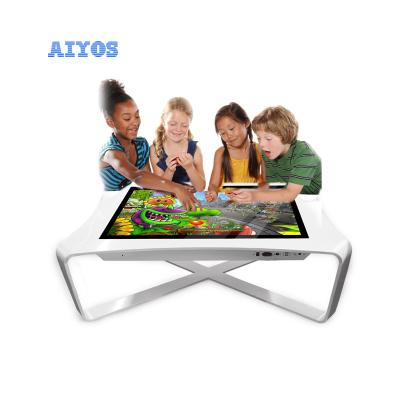 China Indoor Coffee Tables Interactive Lcd Advertising Screen Touch Screen Smart Game Table for sale