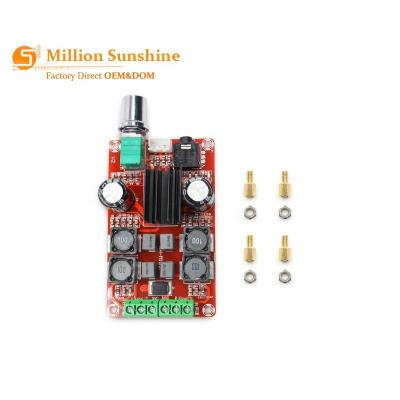 China XH-M189 Digital Power Amplifier Board 2*50W TPA3116D2 Dual Channel Stereo Power Amplifier Board DC 24V for sale