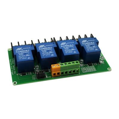 China Best Price Epoxy Relay 4 Channel 12 V Relay Module 12 V 4 Channel for sale