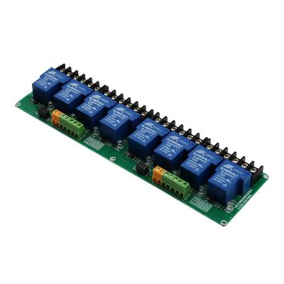 China Best Price Epoxy Relay Panel 8 Channel Relay Panel Circuit for sale