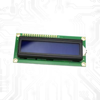 China Factory Price Standard 5V Blue Screen 1602 LCD Display for sale