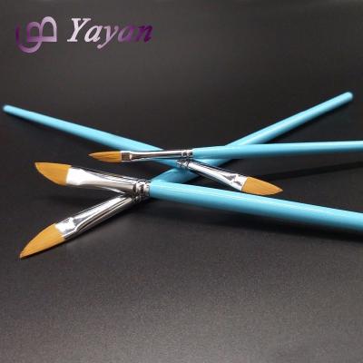 China Dagger Synthetic Art Brushes Painting Art Brushes Painting Synthetic Dagger Painting Brush/6pcs for sale