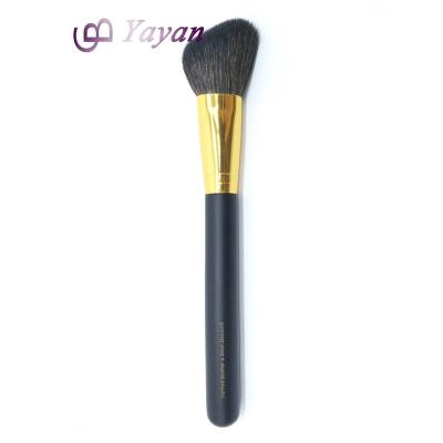 China Slanted Blush Brush Top Quality Goat Hair Slanted Blush Brush With for sale