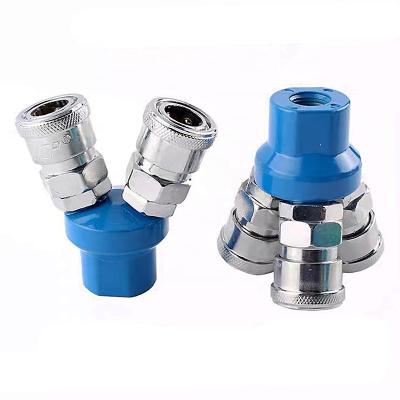 China Building Material Stores Pneumatic Quick Coupling Push In Air Hose Quick Release Connector SM C Air Quick Coupling for sale