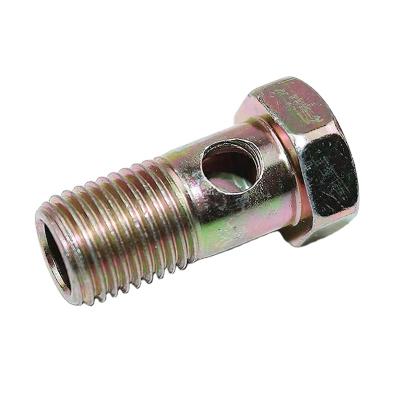 China Iron Pipe Burr Oil Pipeline Banjo Bolt Hydraulic Fit Quick Drive In Iron Carbon Steel Hydraulic Coupling For Fuel Gas Auto Truck for sale