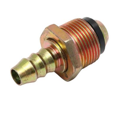 China Hydraulic Iron Hose Fitting Burr Fitting Metric Hydraulic Branch Carbon Steel Ferrule Hose Banjo Thread Quick Coupling for sale