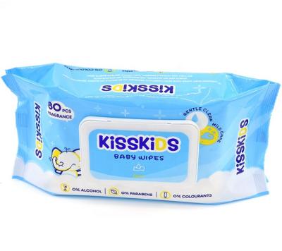 China Extra Soft Baby Hand and Mouth Wipes Soft Wipes EDI Pure Water Cleaning Baby Skin Care Wipes for sale