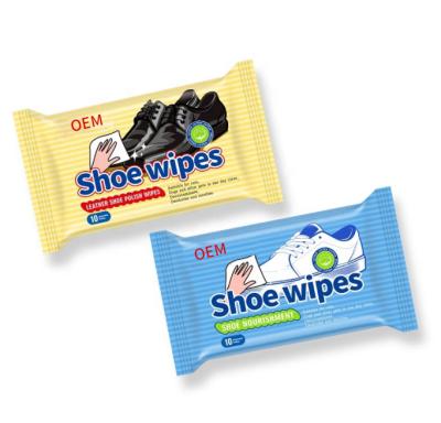 China Wholesale Disposable Care Private Label Sneaker Cleaning Quick Clean Shoe Wipes for sale