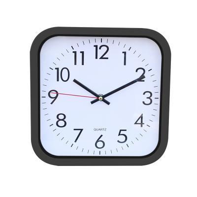 China Factory wholesale antique high quality square analog wall clock H905 square quartz wall clock office household use for sale