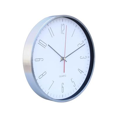 China H907 Style Quartz Metal Wall Clock Antique High Quality Circular Analog Clock Super Silence for sale