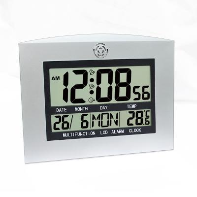 China Hot Selling Calendars H111 Digital LCD Display Desktop Alarm Clock Table Digital Alarm Clock Amazon Large for sale