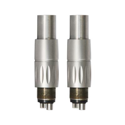 China Metal Fiber Optic Handpiece 4 Holes Quick Coupler Dental Spare Parts Supply Consumables Products for sale