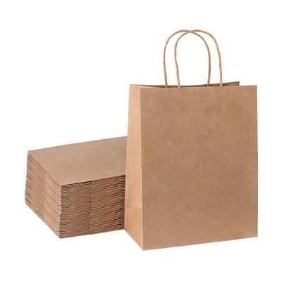 China Recyclable High Quality Kraft Paper Brown Paper Recycle Kraft Paper Bags Food Bags for sale