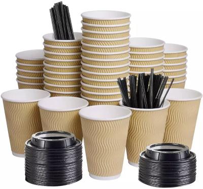 China Double Wall Food Grade Recyclable Hot-selling Paper Cup For Coffee Custom Printing Accepted for sale