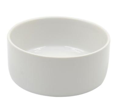 China 2021 Viable Hot Selling Sublimation White Pet Ceramic Bowl for sale