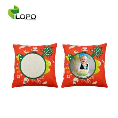 China High quality viable! ! ! Custom Sublimation Textile For Canvas Pillow Case-Large For Christmas for sale