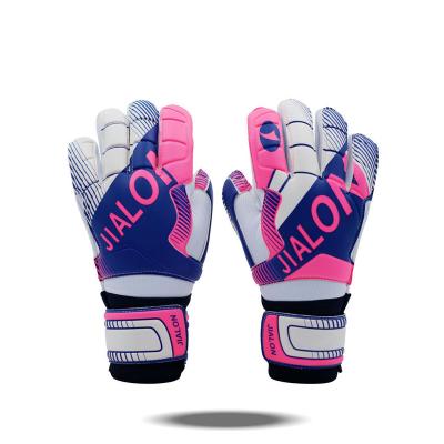 China Goalie Game Safety Function Goalkeeper Gloves Football 3mm Thick Latex Foam Goalkeeper Gloves for sale