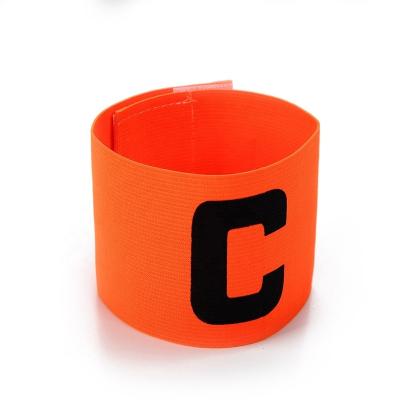 China Soccer / Soccer Orange Customized Soccer Captain Arm Bands Available for sale