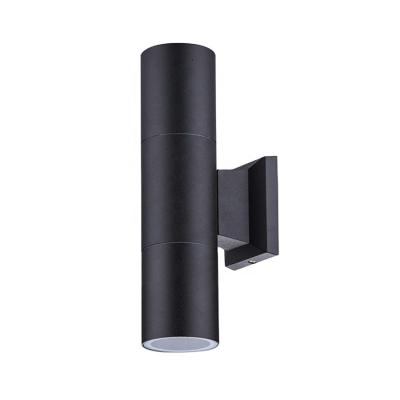 China 2xgu10 Outdoor Sconce Lamp Aluminum Glass Socket Oversized Outdoor Wall Light for sale