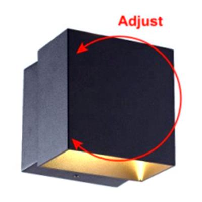 China Outdoor Adjust Warm Light Aluminum Glass Tower Ground General Outdoor Wall Light for sale