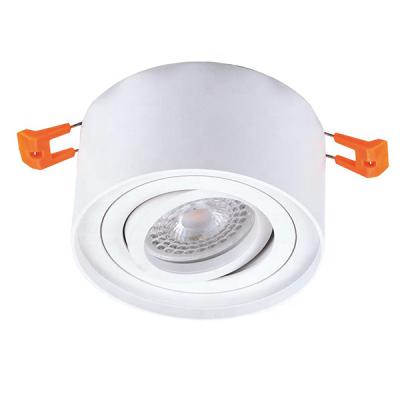 China Modern Modern No Need Dig Holes Car Fixture gu10 Aluminum Bathroom Ceiling Light for sale