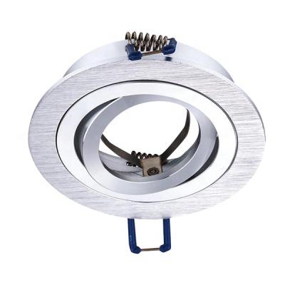 China Modern round tower light fixtures aluminum downlight led lights shades recessed down light for sale