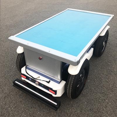 China Multifunctional intelligent mobile building material shops platform wire-controlled chassis adopts full-line control technology for sale