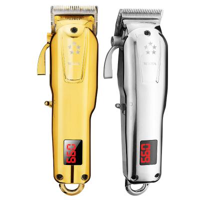 China Hotel Rechargeable Stainless Steel Blade Hair Trimmer Man Hair Trimmer All Metal Hair Trimmer For Men for sale