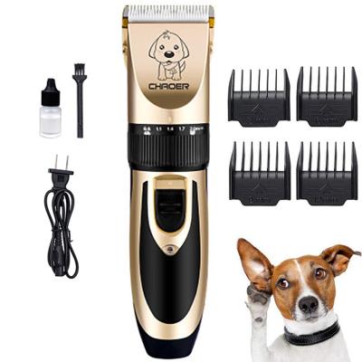 China Professional Pet Electric Pet Clipper Trimmer Stocked Rechargeable Dog Clipper for sale