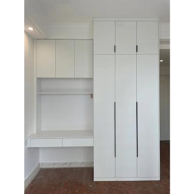 China Adjustable (height) Best selling High Quality Large Storage wooden bedroom Closet Furniture removable Cabinet environmental board selected color for sale