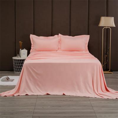 China 2021 Wholesale Nondisposable Luxury Hotel Bedroom Sheet Hotel Sheet Bed Sheets for sale