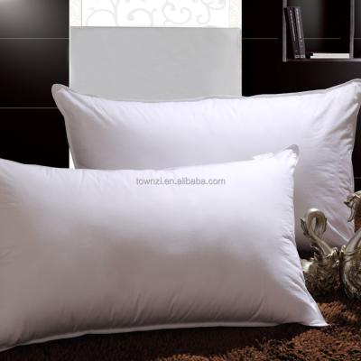 China Guangzhou townzi hotel supply wholesale price anti-static goose down pillow for star hotel for sale