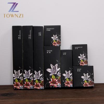 China Exquisite Disposable Hotel Amenities Wholesale New Design Hotel Amenities Eco-friendly Disposable Products Hotel Disposable Amenities Sets for sale