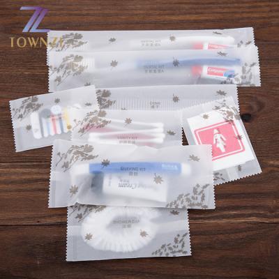 China Five Star Wholesale Hotel Convenience Dental Kit Travel Kits Disposable Paper Hotel Amenities Packing Sets for sale