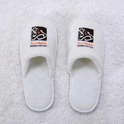 China Lightweight 3-5 Stars White Hotel Slipper Hotel Slippers Bedroom Slippers For Hotel for sale