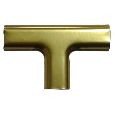 China Hot Sale Modern Low Price T Shaped Connector Color Gold Georgian Bar Windows for sale