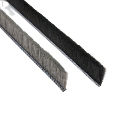 China Modern Gray Dust Proof Anti Noise Window Mohair Weatherstrip 5*16 for sale