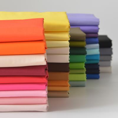 China Breathable Solid Color Poplin Cotton Fabric Kids Use Fabric DIY Make Bedding Quilt Fabric For Girl Dress for sale