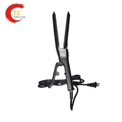 China For New Product Commercial Straightener Straightening Plate Digital Display Straightening Clipper Temperature Control Dual Function Curling Rod for sale