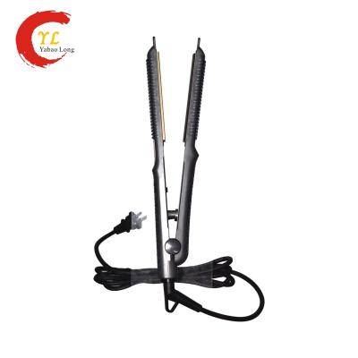 China For New Product Commercial Straightener Straightening Plate Digital Display Straightening Clipper Temperature Control Dual Function Curling Rod for sale