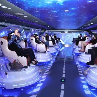 China Fiberglass Shell New Ideas VR Cinema System Virtual Reality Equipment Theater Seats With Special Effects for sale