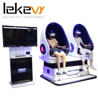 China 2020 New Shopping Mall Vr Technology Leke Vr 9D Virtual Reality 9D Egg Chair Simulation Towers For Vr Theme Park for sale