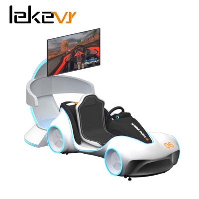 China Fiberglass Leke VR Flash Racing Most Popular VR Driving Simulator Car Simulator for sale