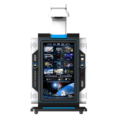 China LEKE VR Standing Space Platform VR Shooting Game Machine For VR Theme Park 124cm*78cm*H247cm (L*W*H) for sale