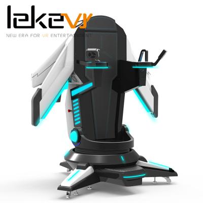 China metal & Fiberglass LEKE Flying VR Airplanes Simulator VR Flight Game Machine For Entertainment for sale