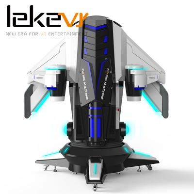 China metal & LEKE Fiberglass Exciting 360 Degree Rotation Holding VR Flight Simulator Games With Motion System for sale