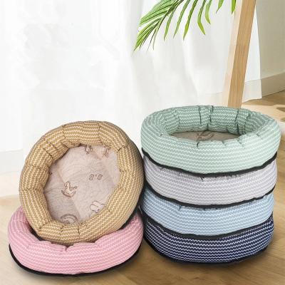 China Cooling Mat Bed Ice Pad Breathable Summer Pet Cooling Bed for Dogs Cat Beds for sale