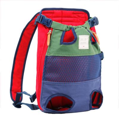 China Sustainable Soft Cat Pet Bag Travel Backpack Breathable Cat Travel Bag for sale