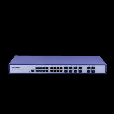 China LACP Full Port L2 Quality Gigabit Fiber Optic Uplink 28 Port Ethernet Network Controlled Switch for sale